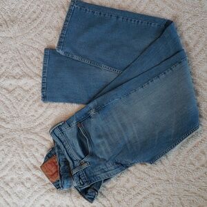 Men's Levi's 514 Light Wash Denim Straight Relaxed Stretch Classic Fit Jeans